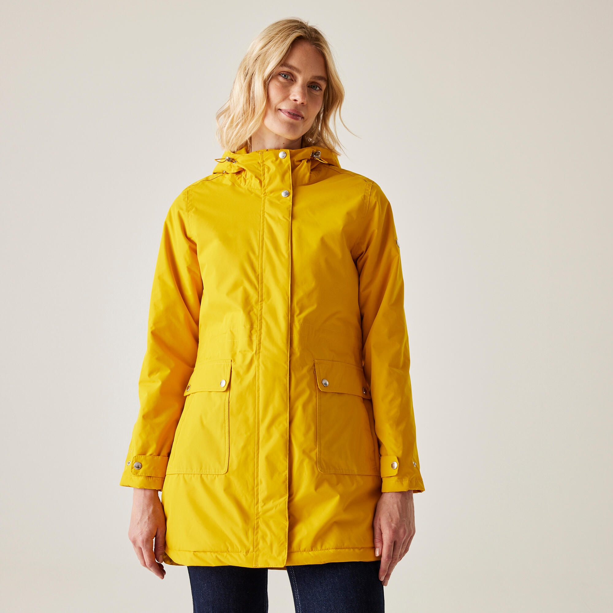 Regatta - Coupe-pluie Randonnée - Sabinka Femme - Veste - Jaune|orange - Decathlon
