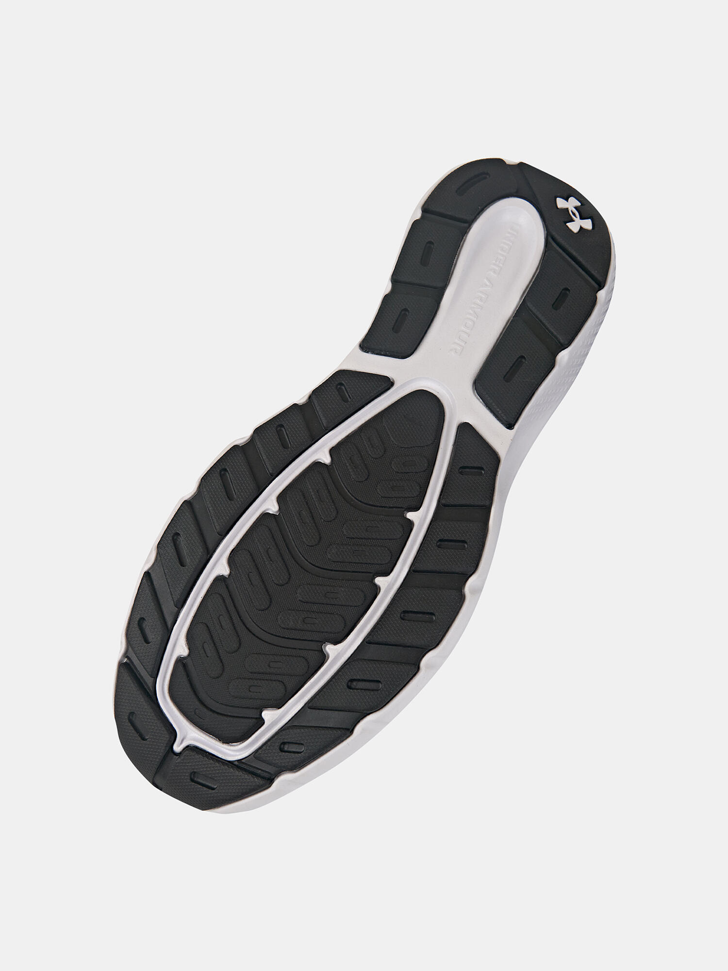 Chaussure de course UA Charged Rogue 5 pour homme Noir et blanc 4/5