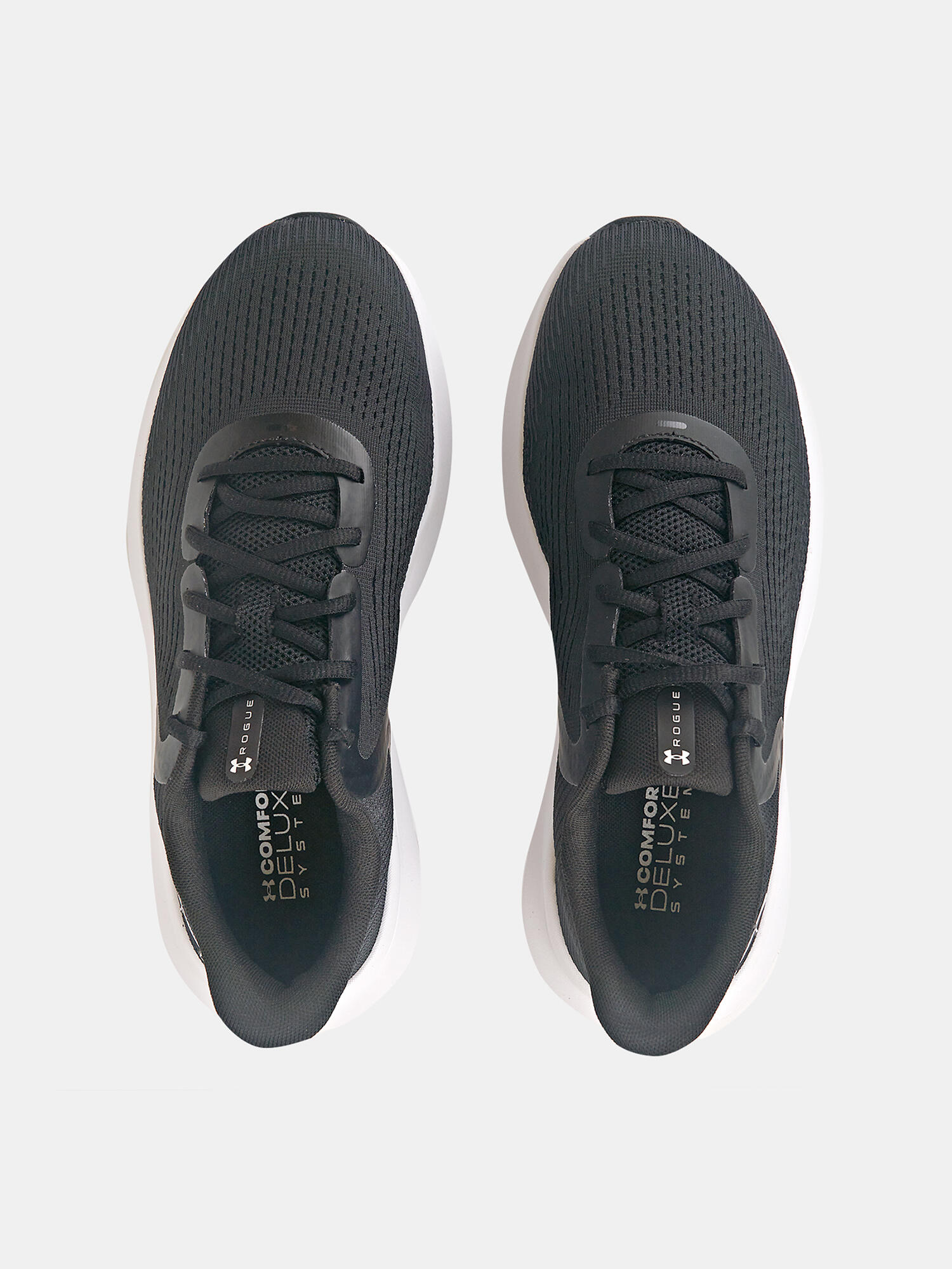 Chaussure de course UA Charged Rogue 5 pour homme Noir et blanc 5/5