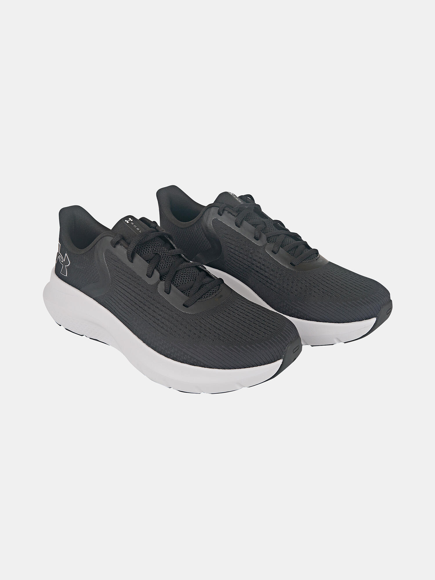 Chaussure de course UA Charged Rogue 5 pour homme Noir et blanc 3/5