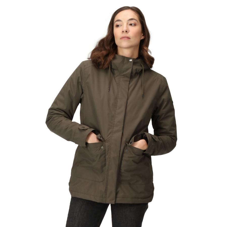 Giacca impermeabile con cappuccio donna Regatta Broadia 4/7