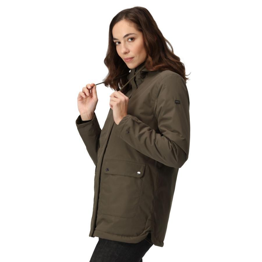 Giacca impermeabile con cappuccio donna Regatta Broadia 7/7