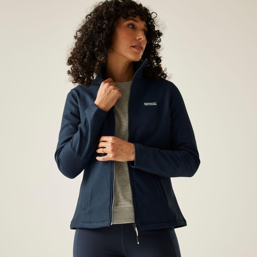 Connie V Womens Water Repellent Hiking Softshell Jacket
