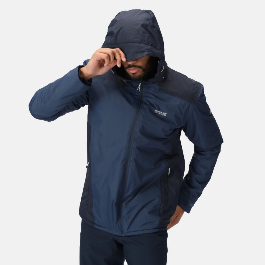 Chubasquero con capucha Regatta Thornridge II 7/7