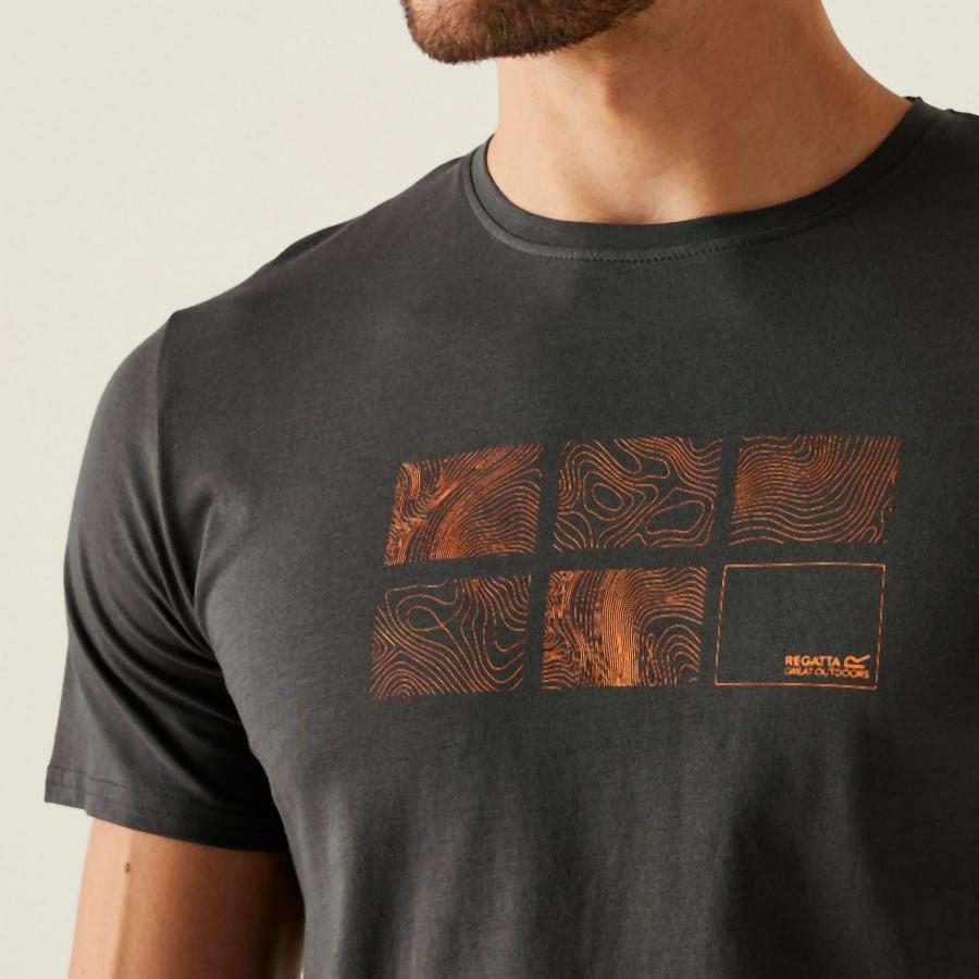T-Shirt leicht, weich, UV-Schützend, atmungsaktiv Herren - Breezed V 3/4