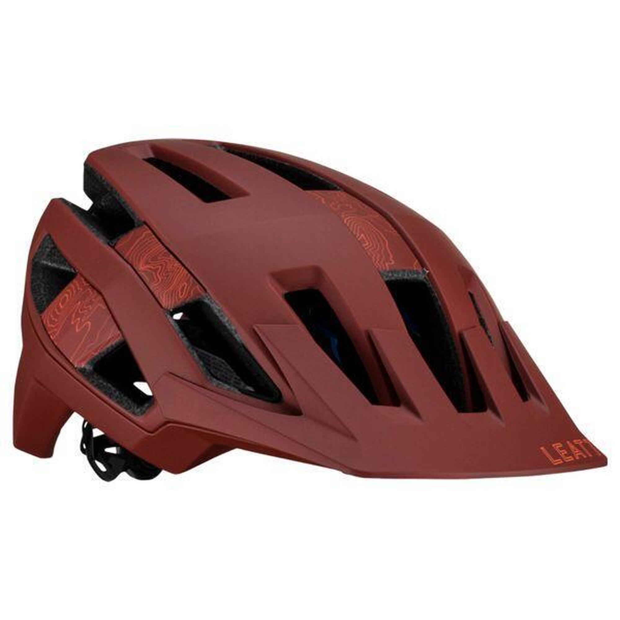 Leatt - Casque Vtt Leatt Trail 3.0 V23 Lava Rouge - Casque - Rouge - 42 M/l - Decathlon