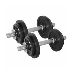 Haltères 20kg - 2 Barres