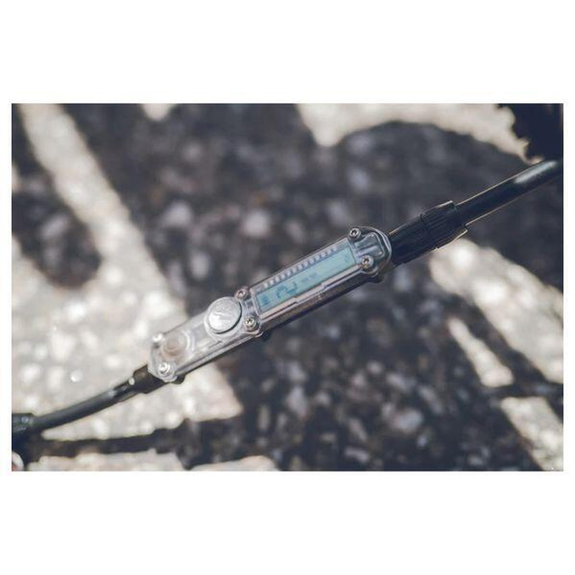Pompe à Pied Lezyne Micro Floor Drive Digital HPG (Max 11 bar) Argent