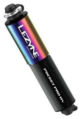 Lezyne pocket drive pro hv handpomp zwart/neo metallic