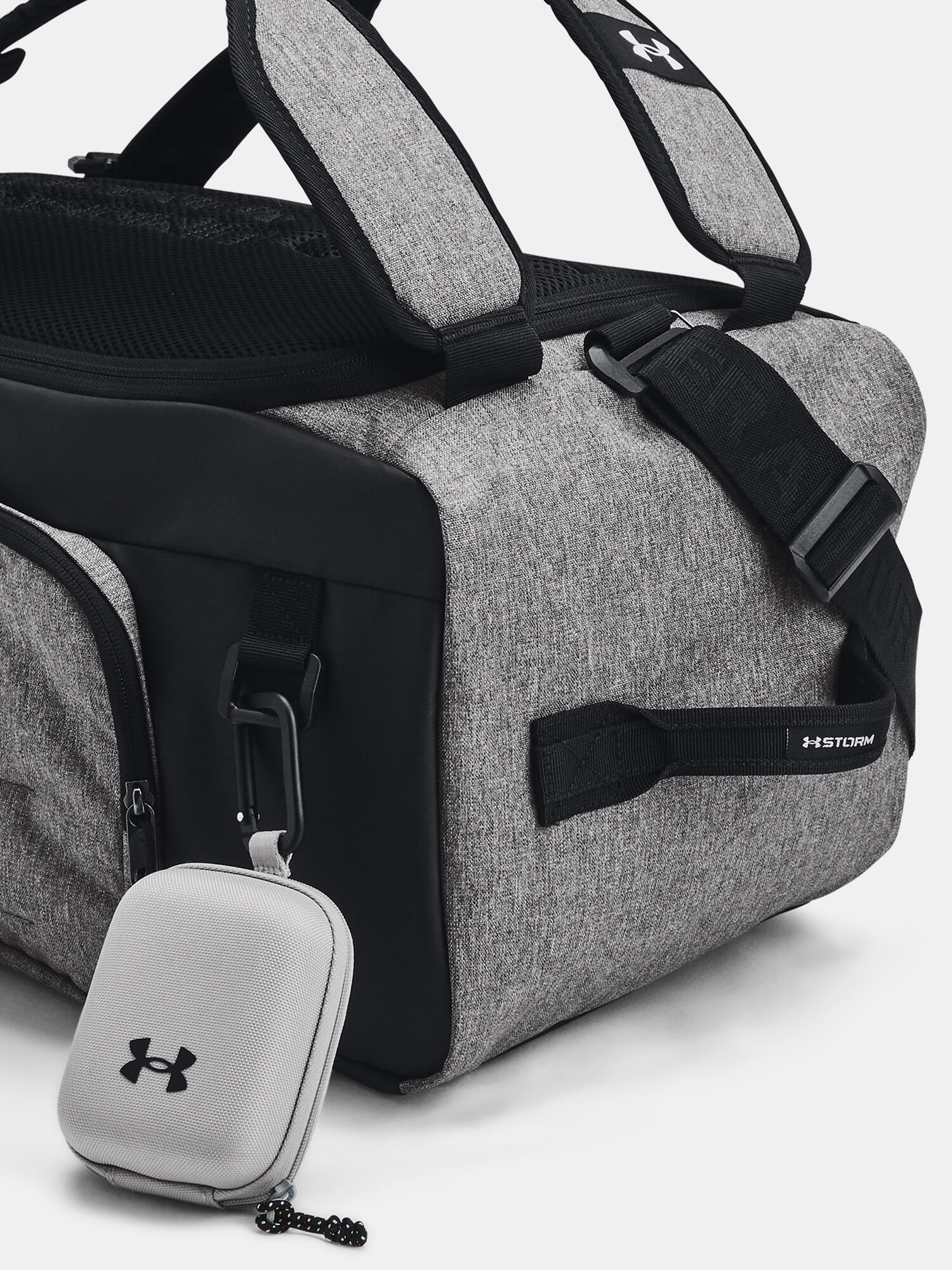 Torba Under Armour Contain Duo Small BP Duffle - castlerock medium/black/white 6/7