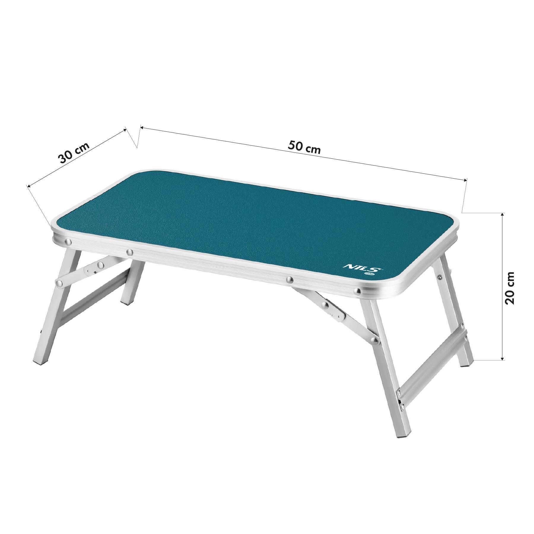 Lage opvouwbare kampeertafel 50x30x20 cm NILS CAMP NC3403 3/7