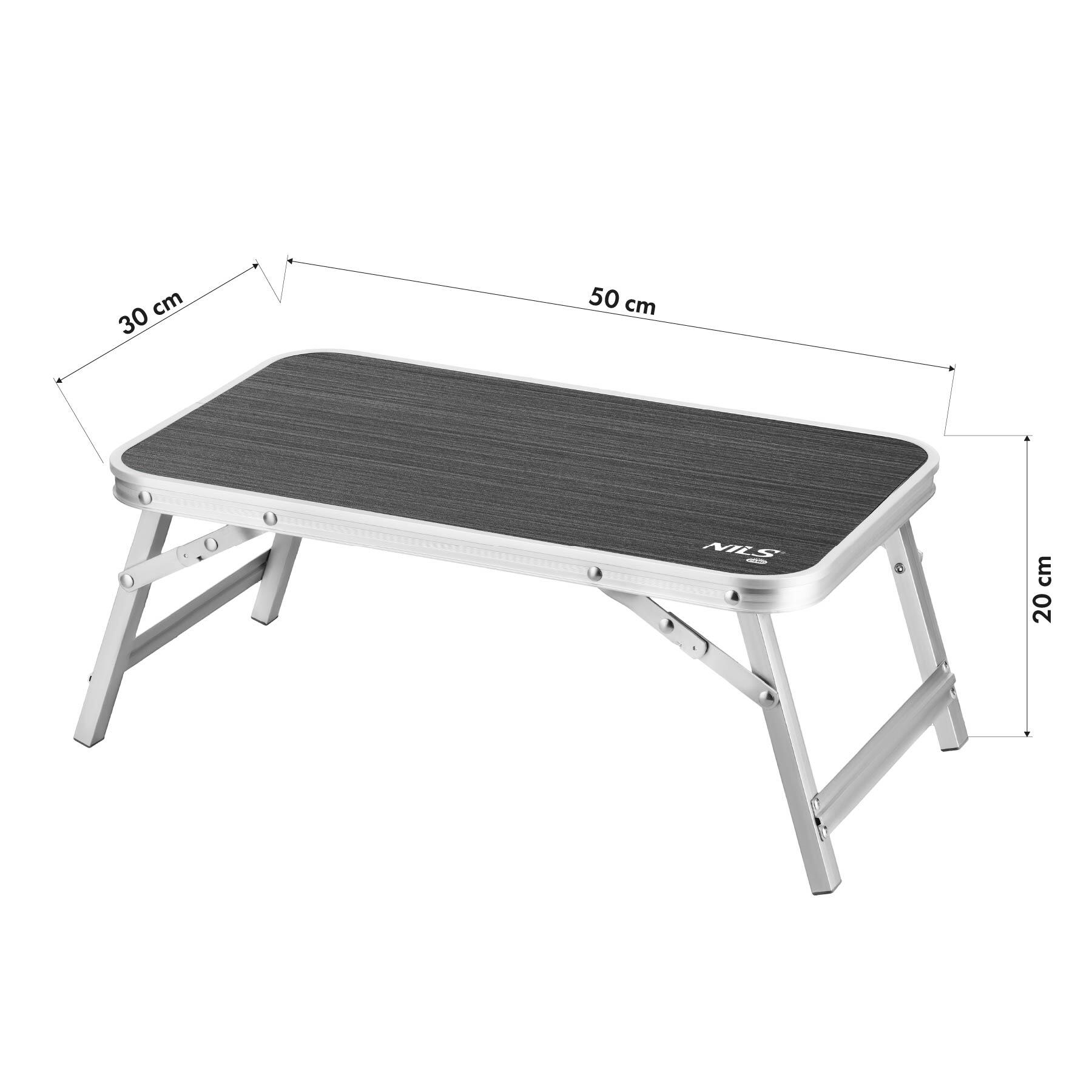 Table de camping pliante basse 50 x 30 x 20 cm NILS CAMP NC3403 3/7