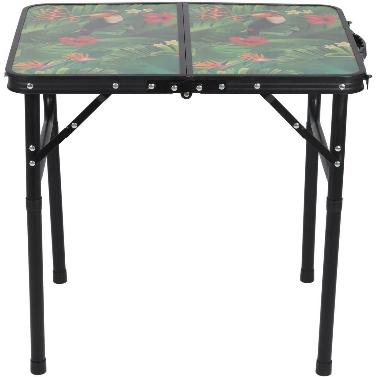 Stolik kempingowy Enero Camp 60X45X25/56CM składany w walizce 6/7