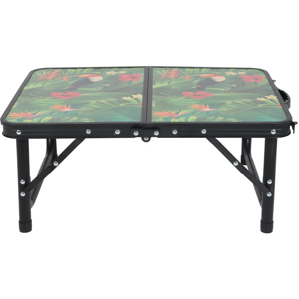 Stolik kempingowy Enero Camp 60X45X25/56CM składany w walizce 7/7