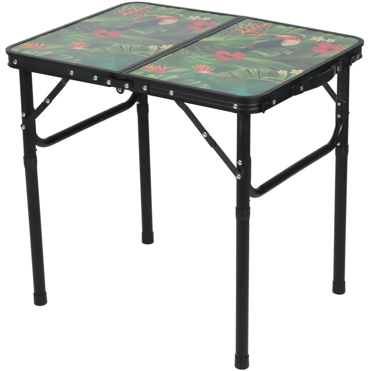 Stolik kempingowy Enero Camp 60X45X25/56CM składany w walizce