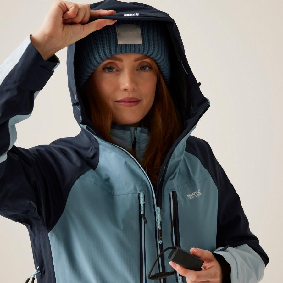 Veste de trekking Regatta Carletta 3-en-1 pour femme avec membrane 15K 6/7