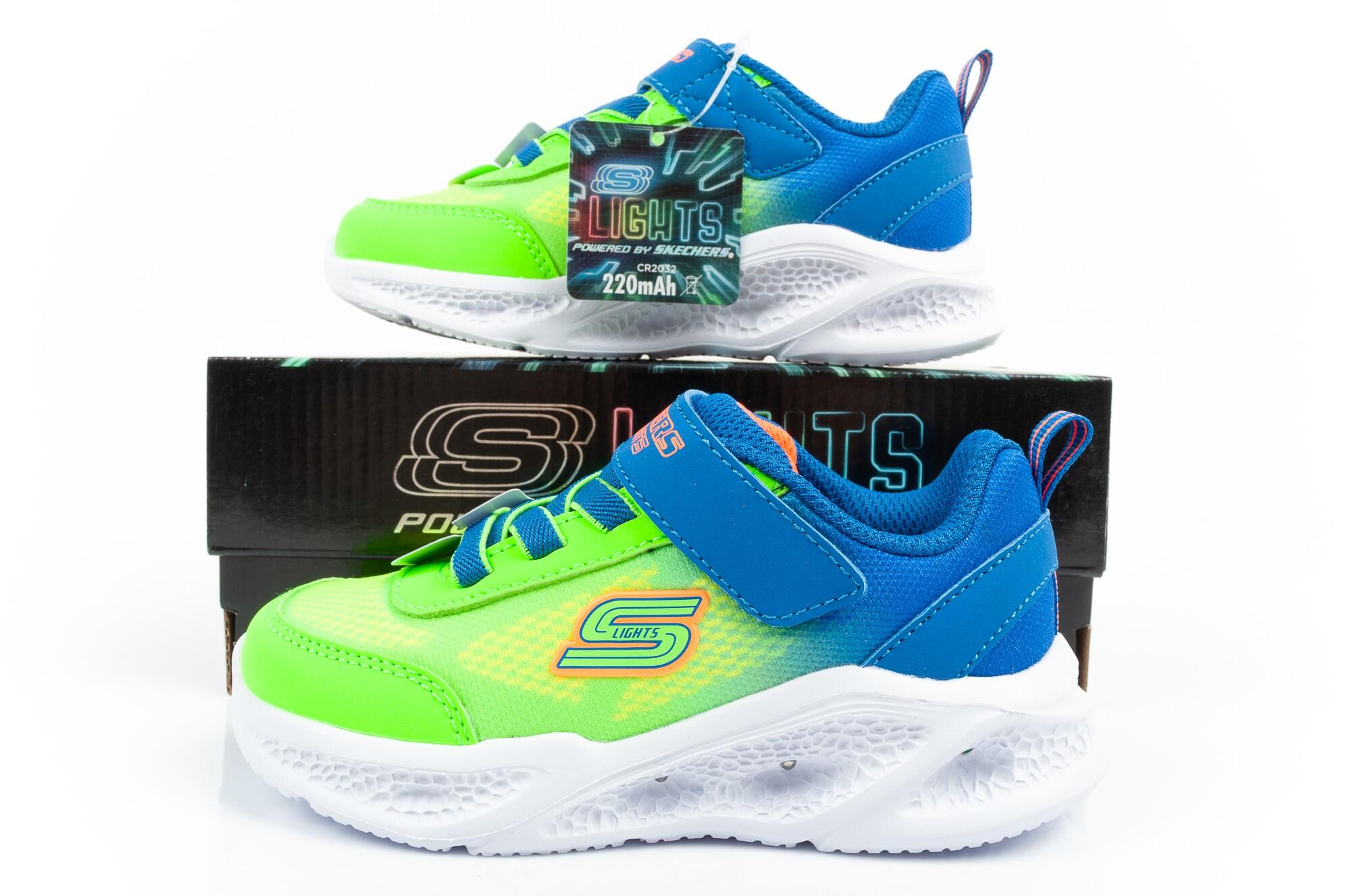 Sapatilhas desportivas para rapazes Skechers S Lights LED 7/7