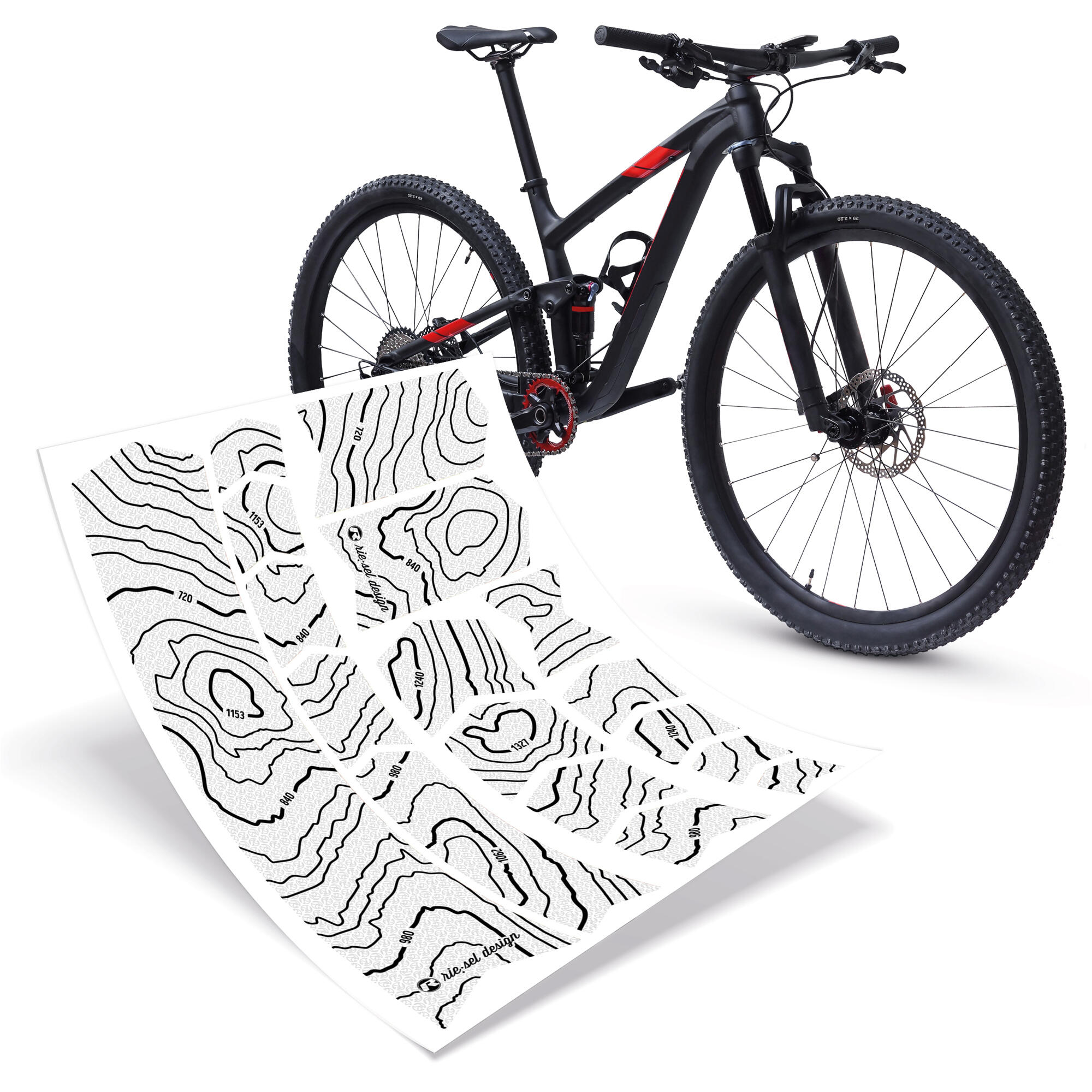 RIESEL DESIGN Frame beschermingsfolie kit Riesel Design Frame:Guard Hohenlinien