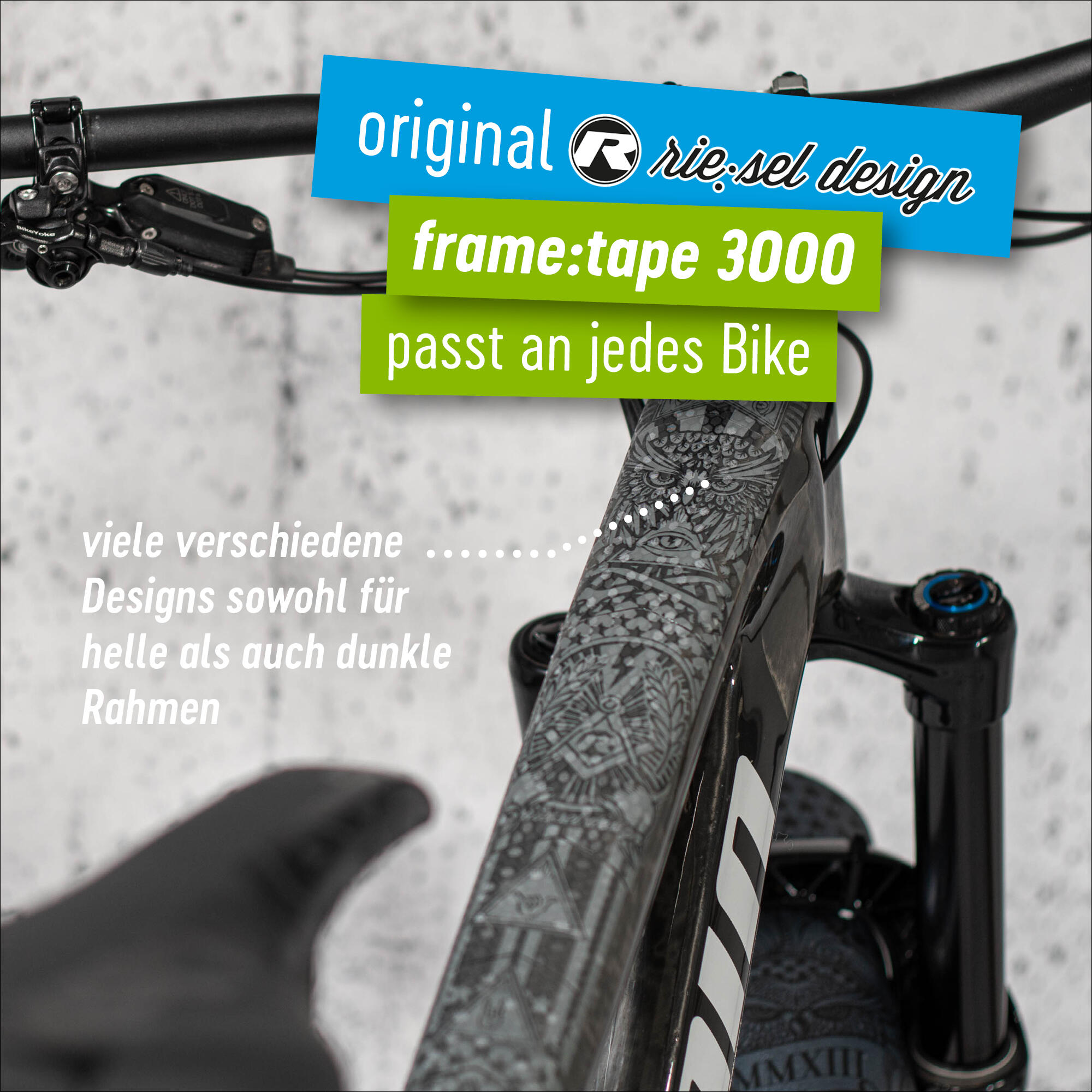 Zestaw folii ochronnej na ramę Riesel Design Frame:Tape 3000 2/7