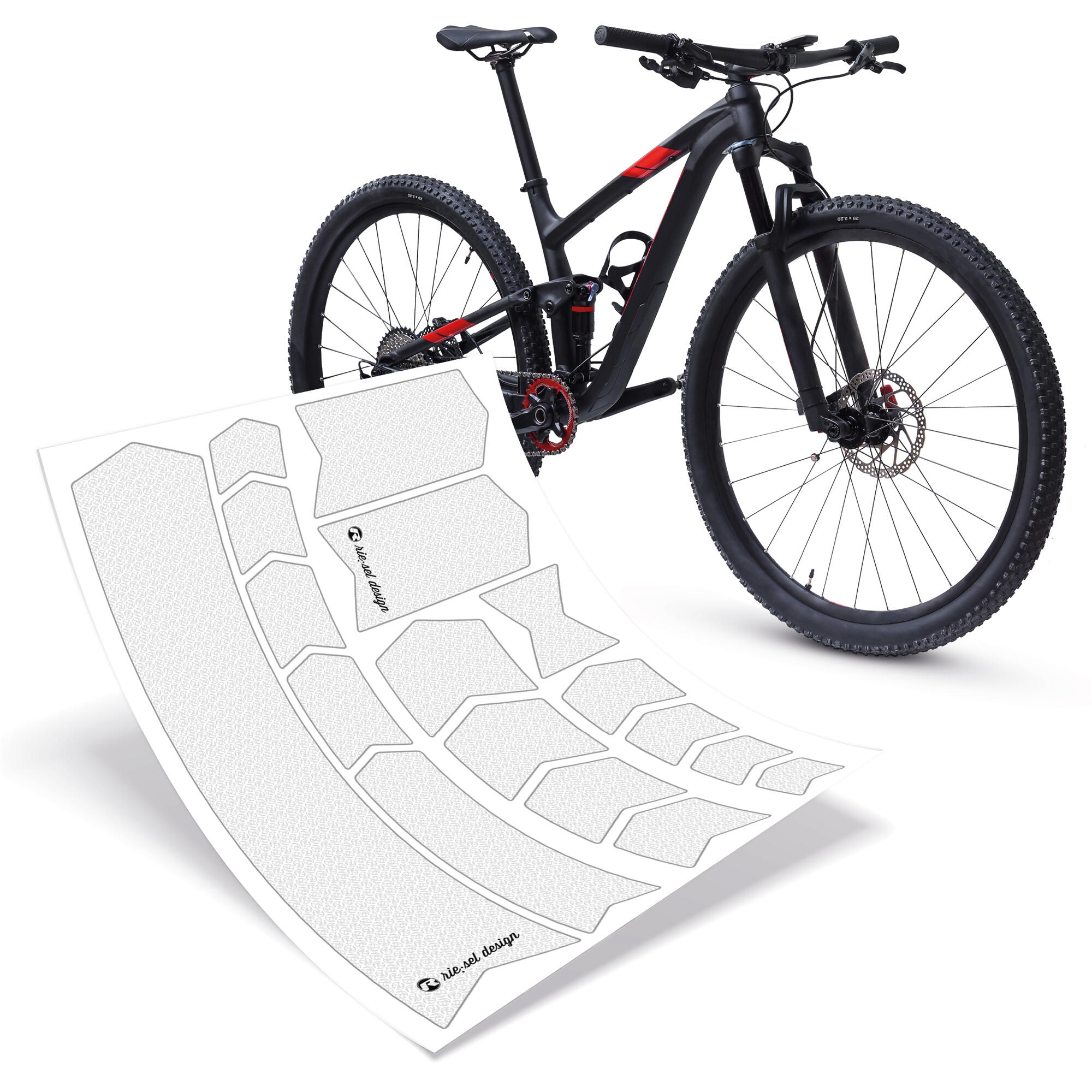 RIESEL DESIGN Frame beschermingsfolie kit Riesel Design Frame:Guard Clear