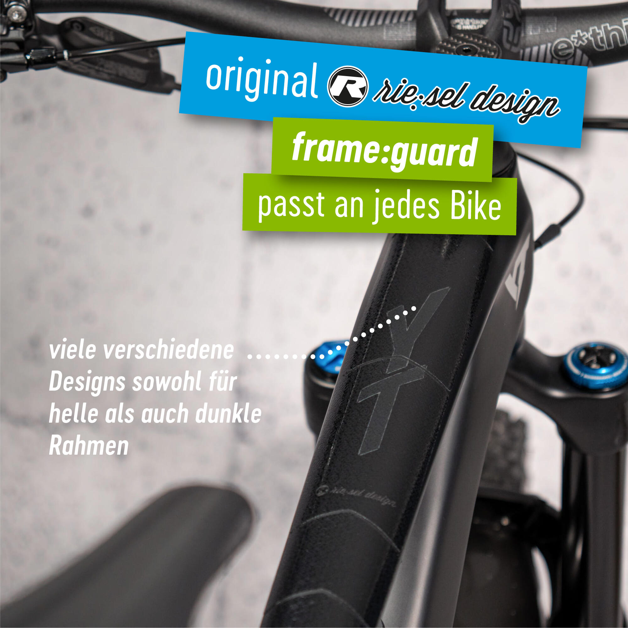 Kit film de protection cadre Riesel Design Frame:Guard Clear 2/7