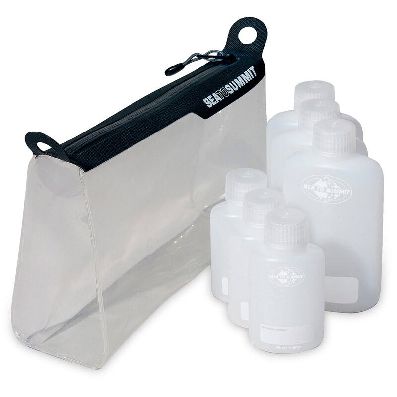 Pojemnik podróżny TPU Clear Ziptop Pouch