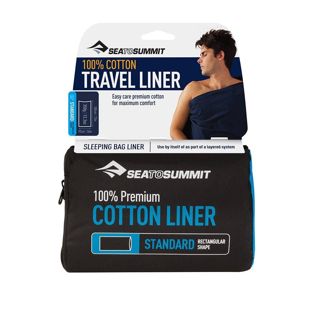Drap de sac Coton Rectangular Navy Sea To Summit 4/4