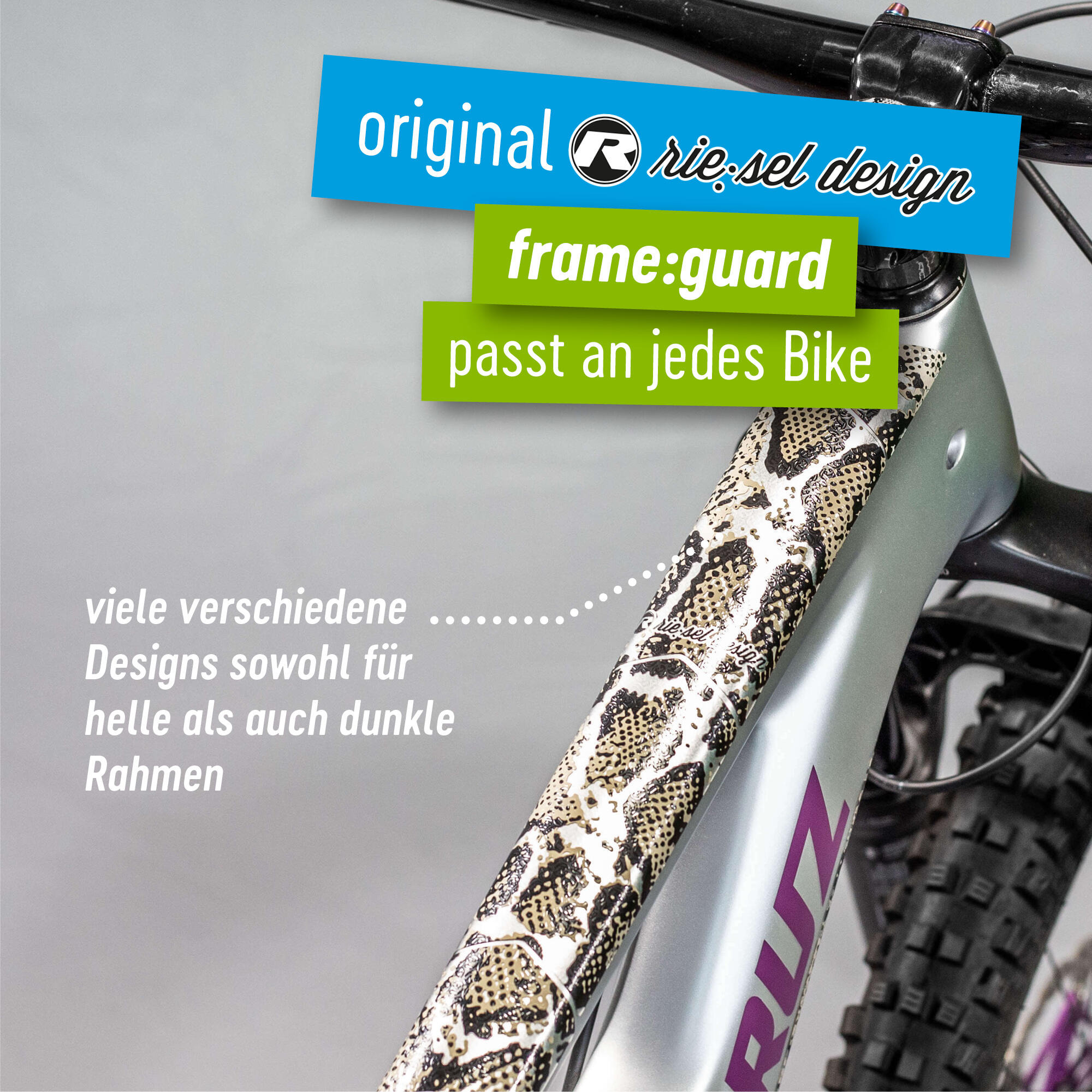 Kit Rahmenschutzfolie Riesel Design Frame:Guard Snake 2/7