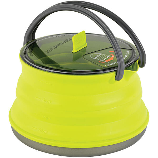 SEA TO SUMMIT Pentola da campeggio pieghevole Sea to Summit X-Pot 1,3 litri verde