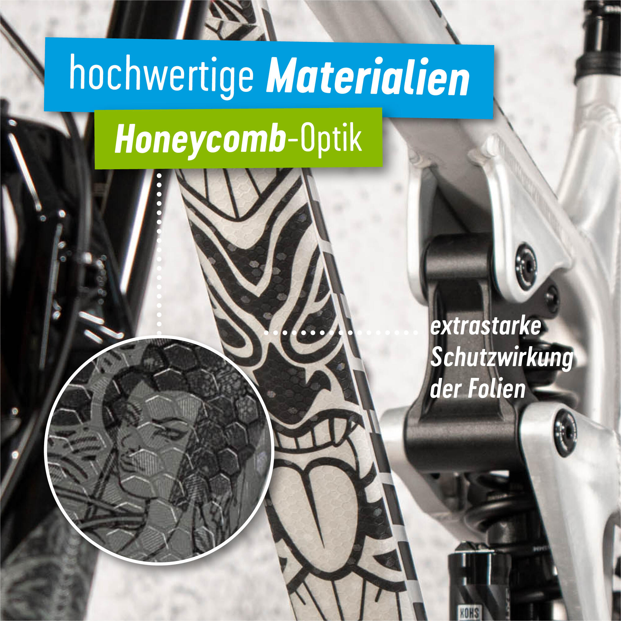 Frame beschermingsfolie kit Riesel Design Frame:Tape 3000 Maori 4/7