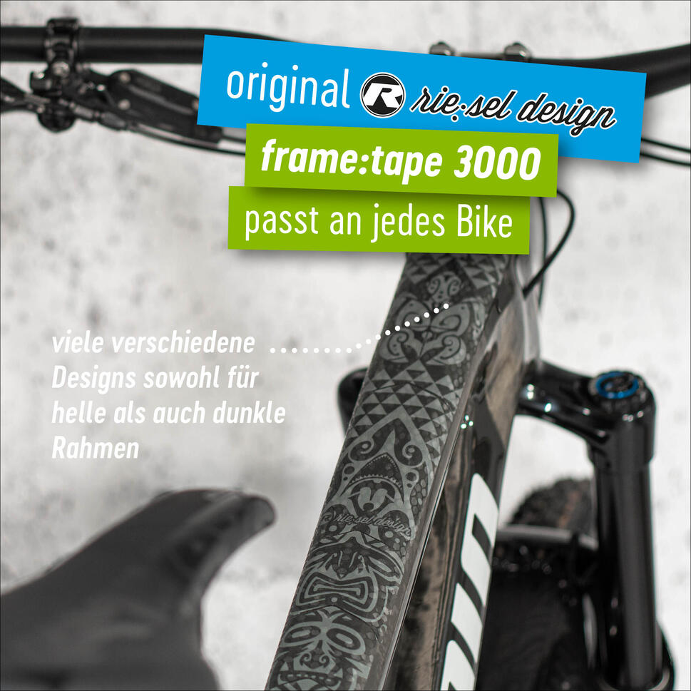 Zestaw folii ochronnej na ramę Riesel Design Frame:Tape 3000 Maori