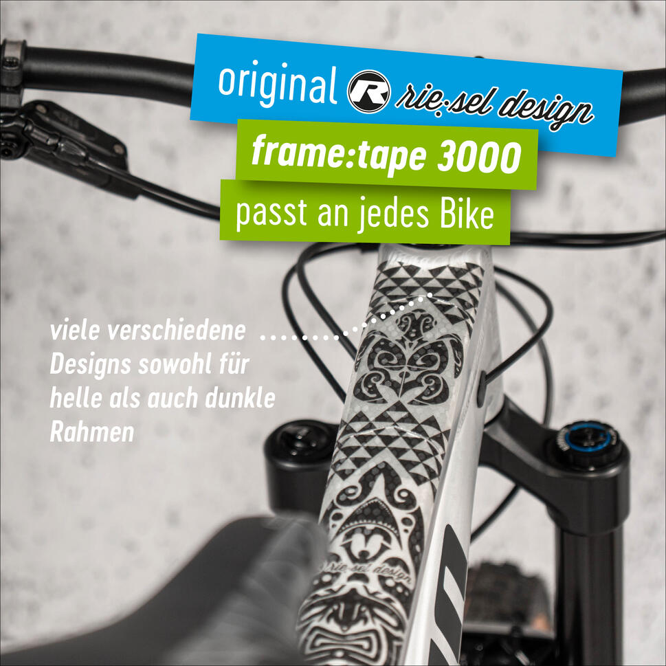 Zestaw folii ochronnej na ramę Riesel Design Frame:Tape 3000 Maori