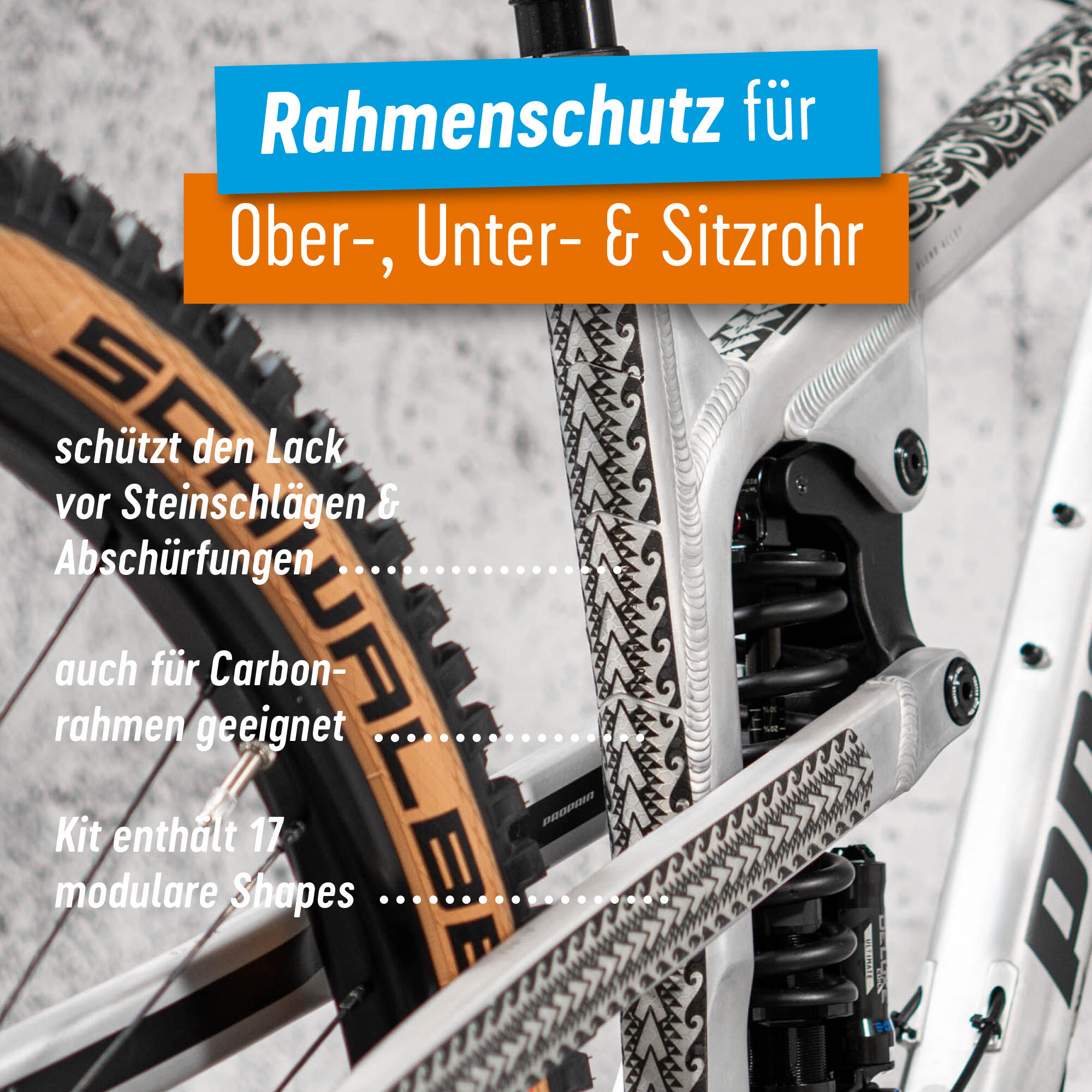 Frame beschermingsfolie kit Riesel Design Frame:Tape 3000 Maori 3/7