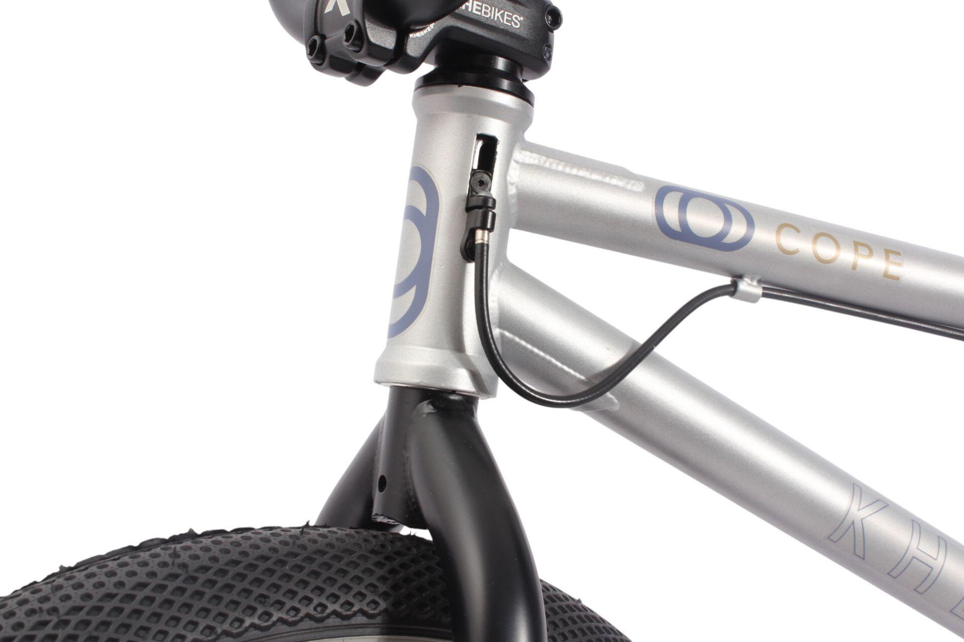 BMX Fahrrad Erwachsene COPE silber 20 Zoll 11,1kg 4/7