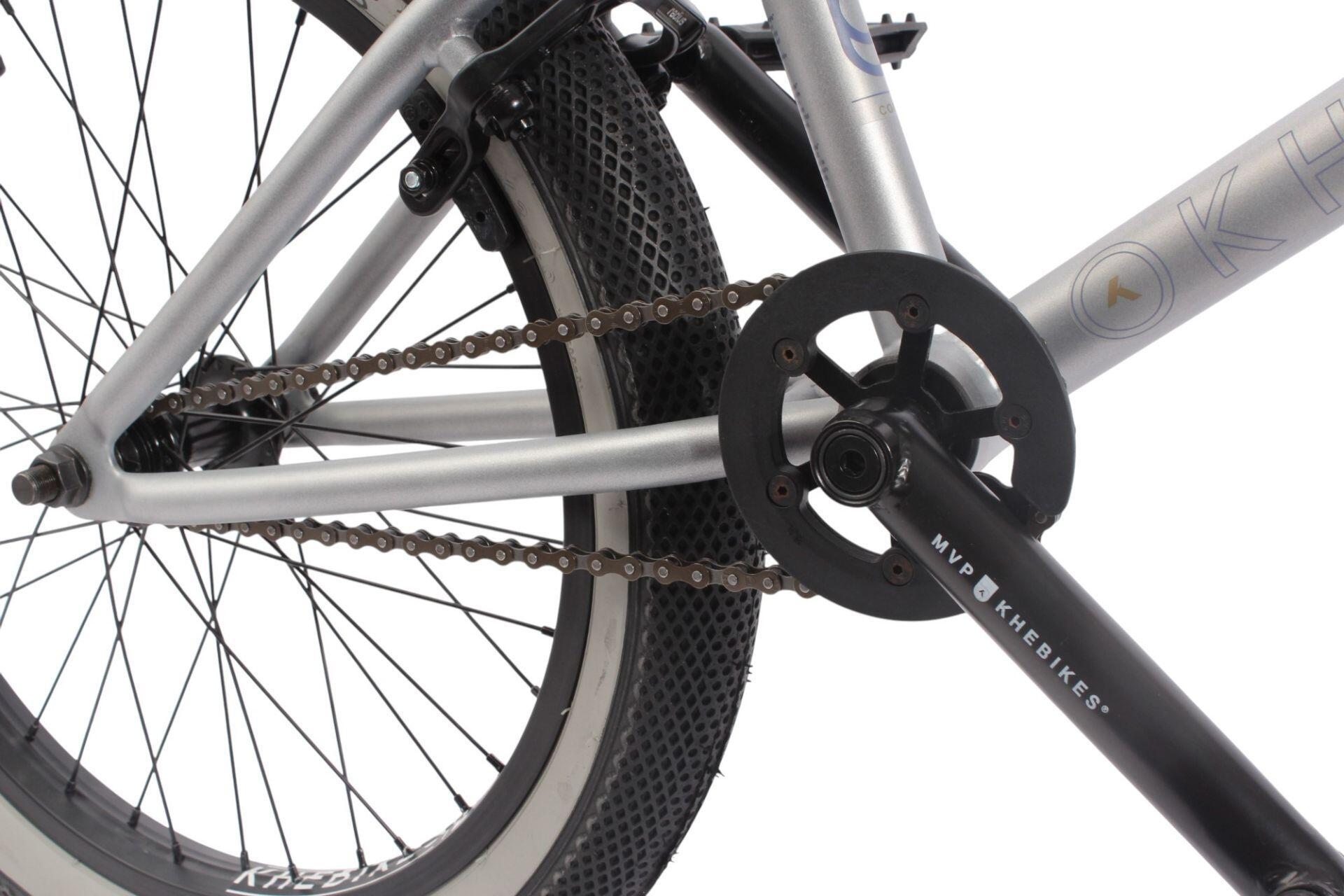 BMX Fahrrad Erwachsene COPE silber 20 Zoll 11,1kg 7/7