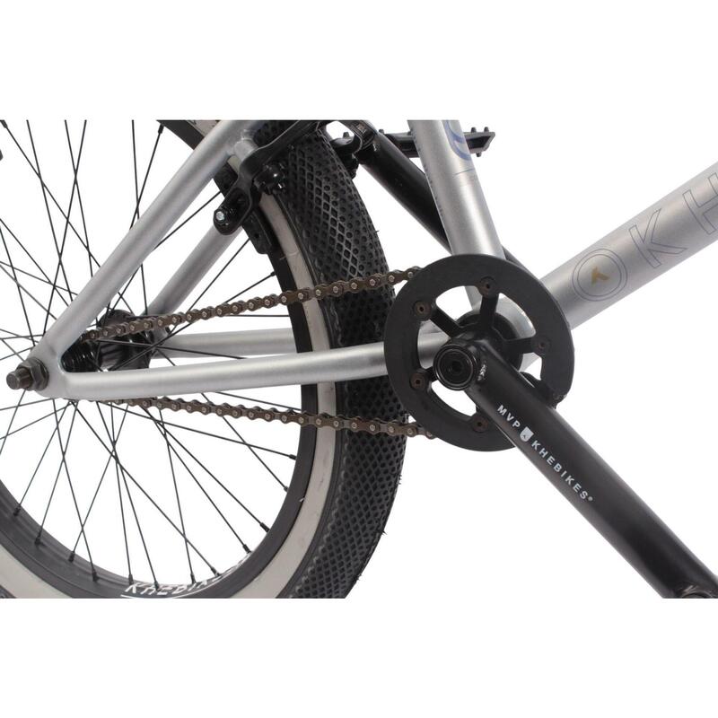 Bicicletă BMX pentru adulți argintie COPE 20 inch 11,1 kg