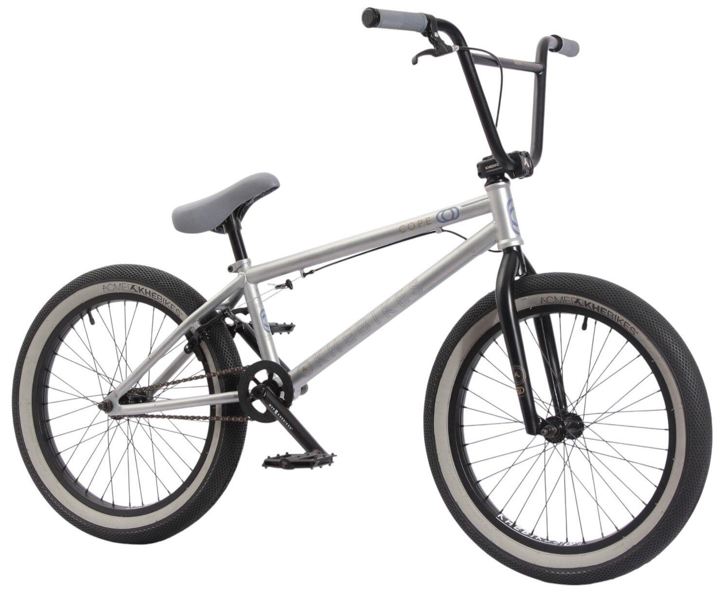 BMX Fahrrad Erwachsene COPE silber 20 Zoll 11,1kg 2/7
