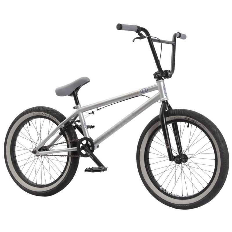 Bicicletă BMX pentru adulți argintie COPE 20 inch 11,1 kg