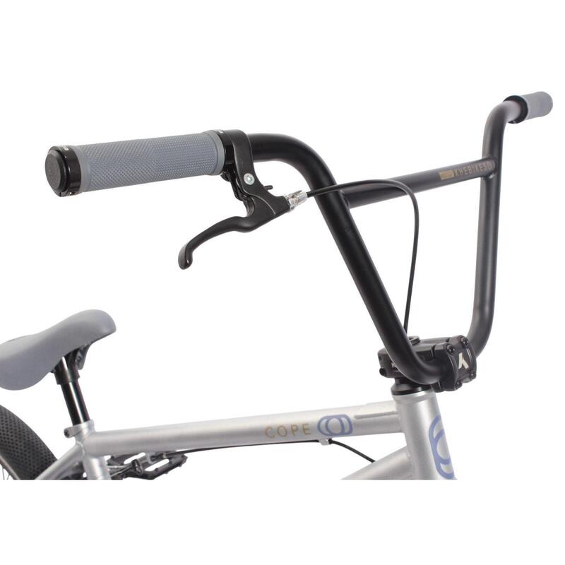 Bicicletă BMX pentru adulți argintie COPE 20 inch 11,1 kg
