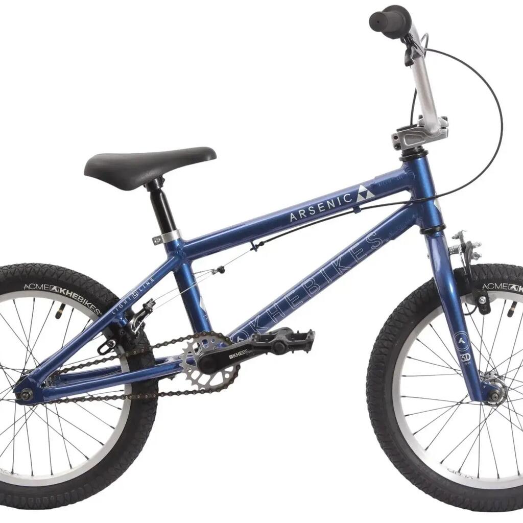 BMX bike aluminium kids KHE ARSENIC LL blue 16 inch 17.4 lbs