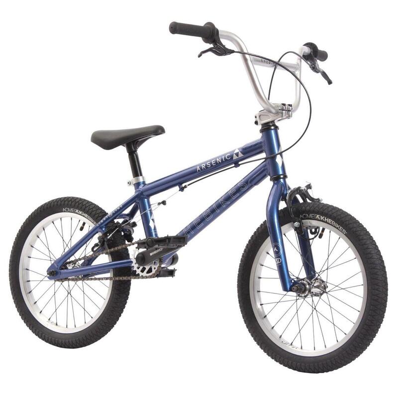 Bicicletă BMX aluminiu copii ARSENIC LL albastru 16" 7,9kg
