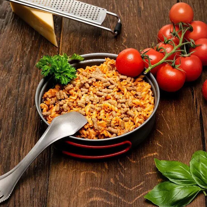 Gefriergetrocknetes gericht(524) Pasta Bolognese 80G