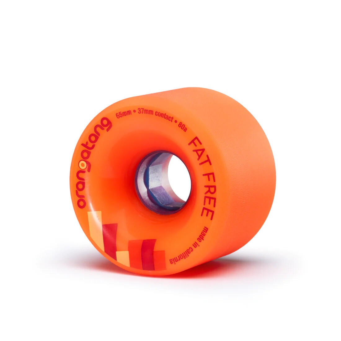 Ruedas Skateboard - Sk8 - Fat Free - 65 mm 80a - Orangatang 2/2