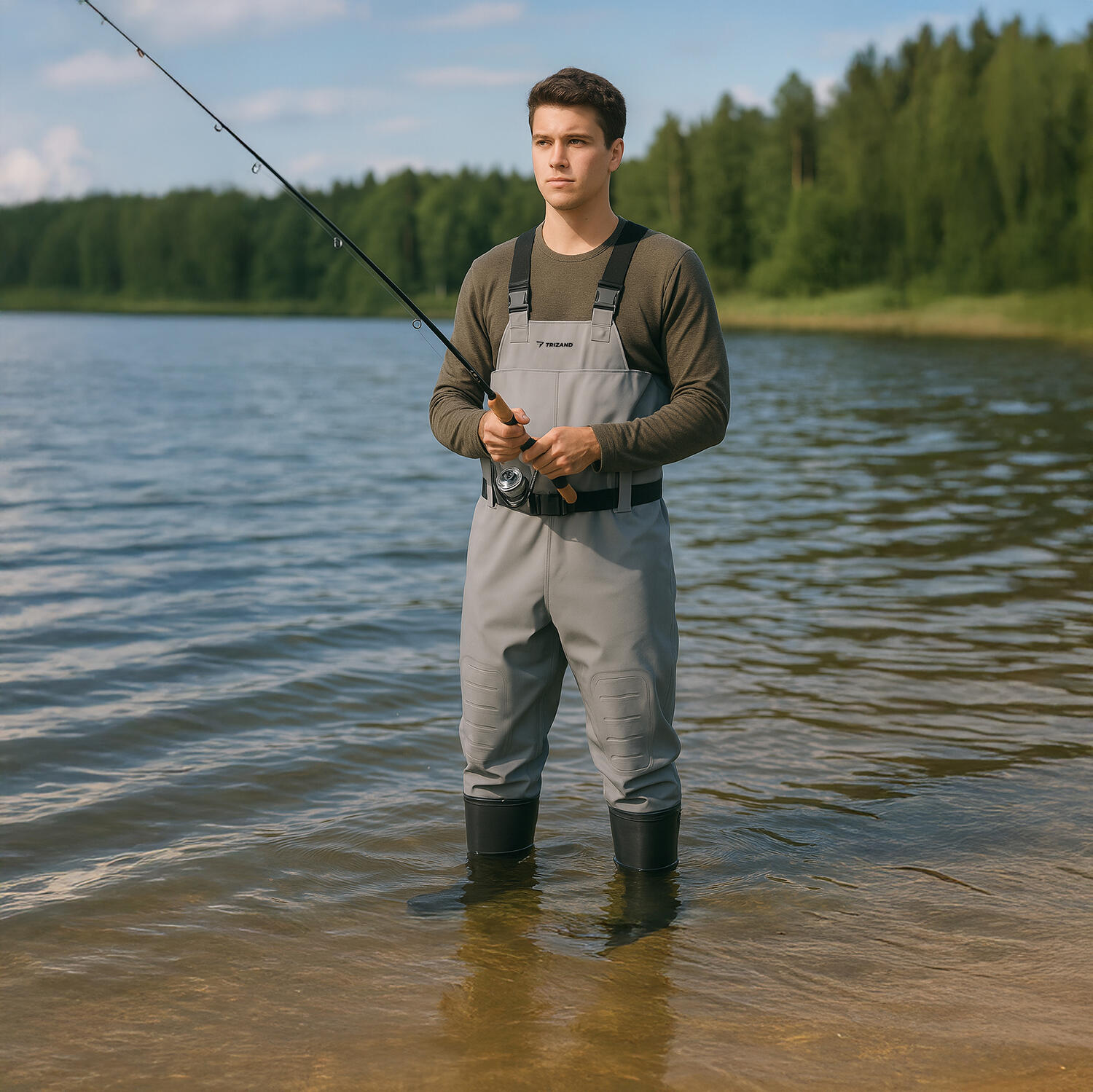 Wodery Wędkarskie Spodniobuty na Ryby 42 2/6