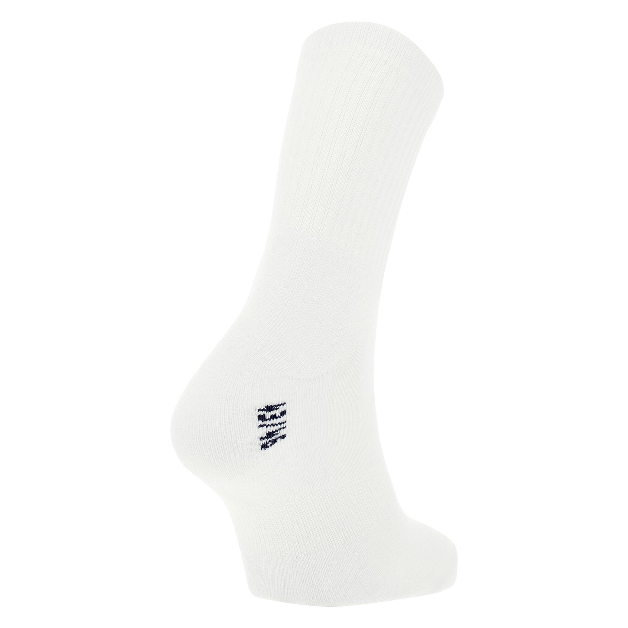 PACK DE 5 PAIRES DE CHAUSSETTES FIXED Macron blanc 2/4