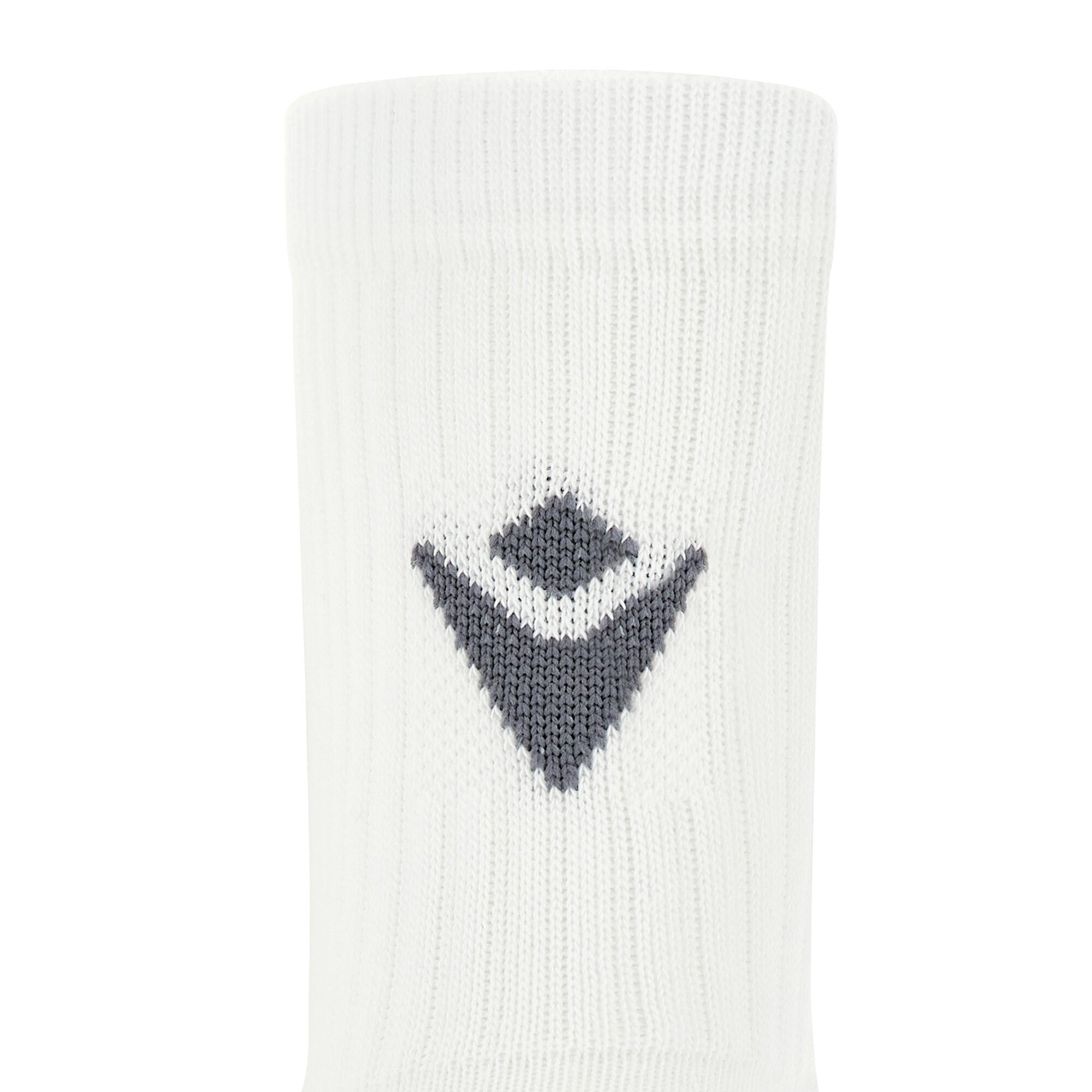 PACK DE 5 PAIRES DE CHAUSSETTES FIXED Macron blanc 3/4