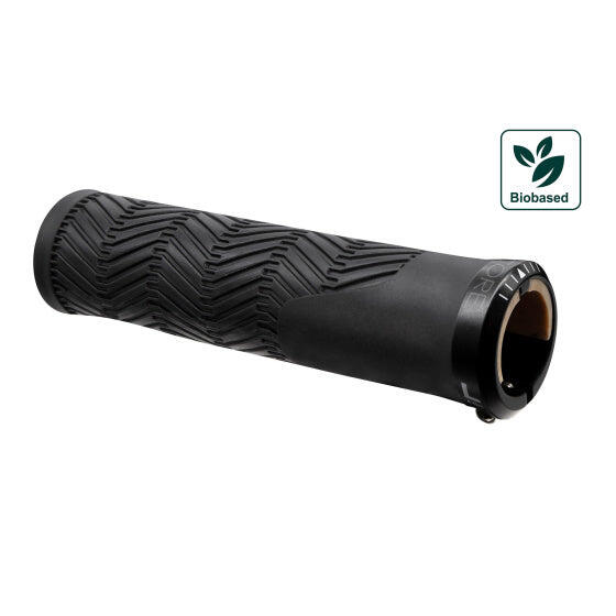 HERRMANS Nucore Trail Wave punhos 130 mm (par), preto 5/5