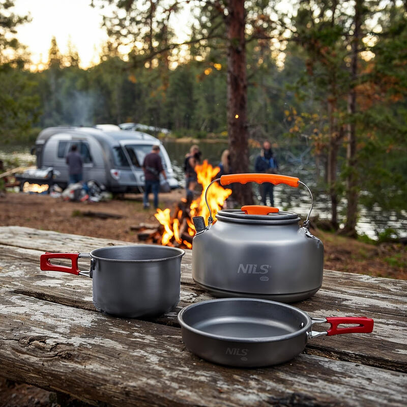 Patelnia turystyczna składana 1,6 L NC17116 Nils Camp