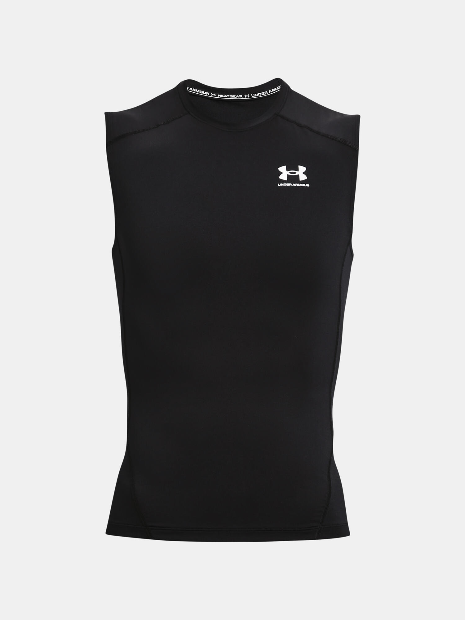 Under Armour Lycra Heatgear® Tanktop Voor Heren Zwart 6/6