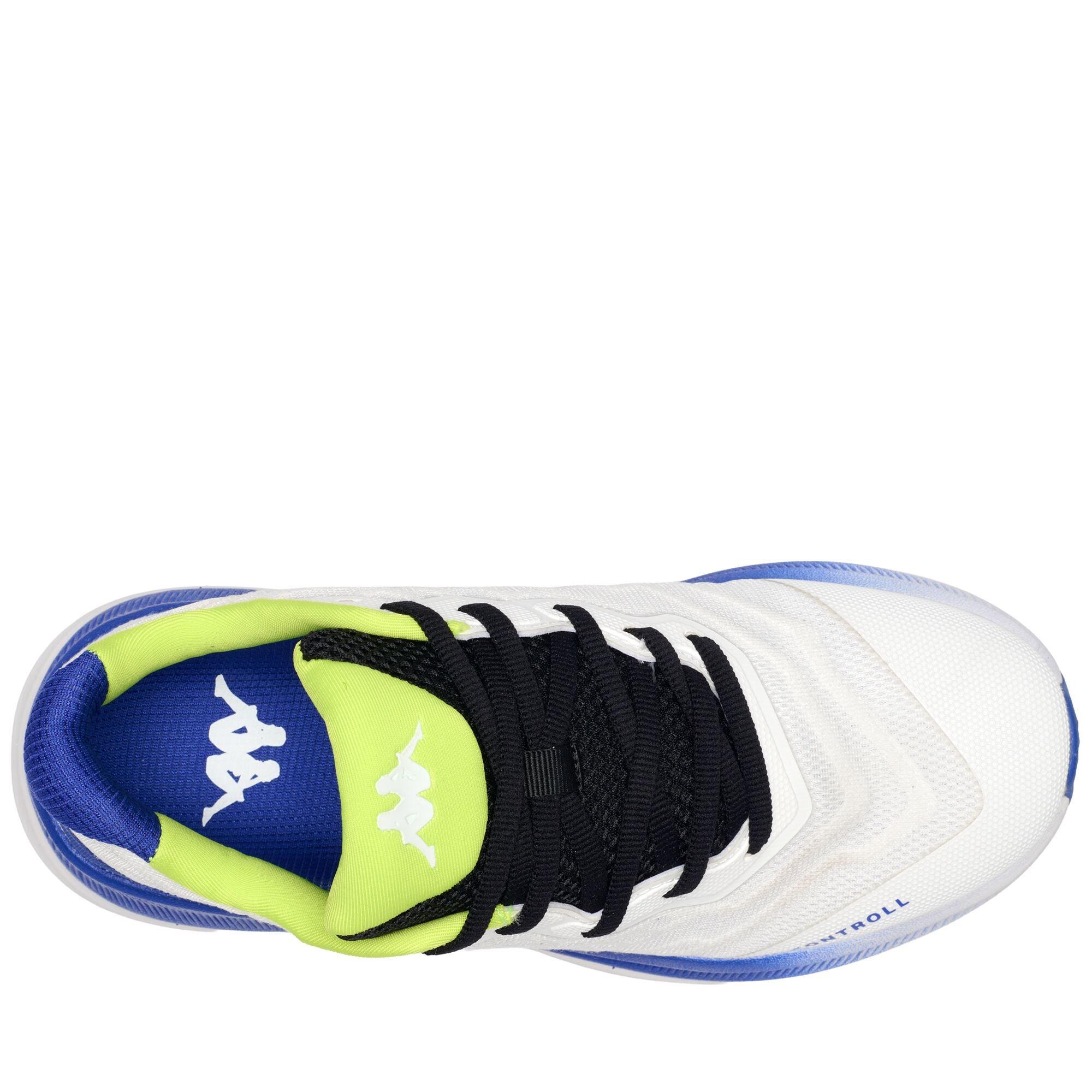 Sneakers da uomo donna in poliestere bianco da running 2/7